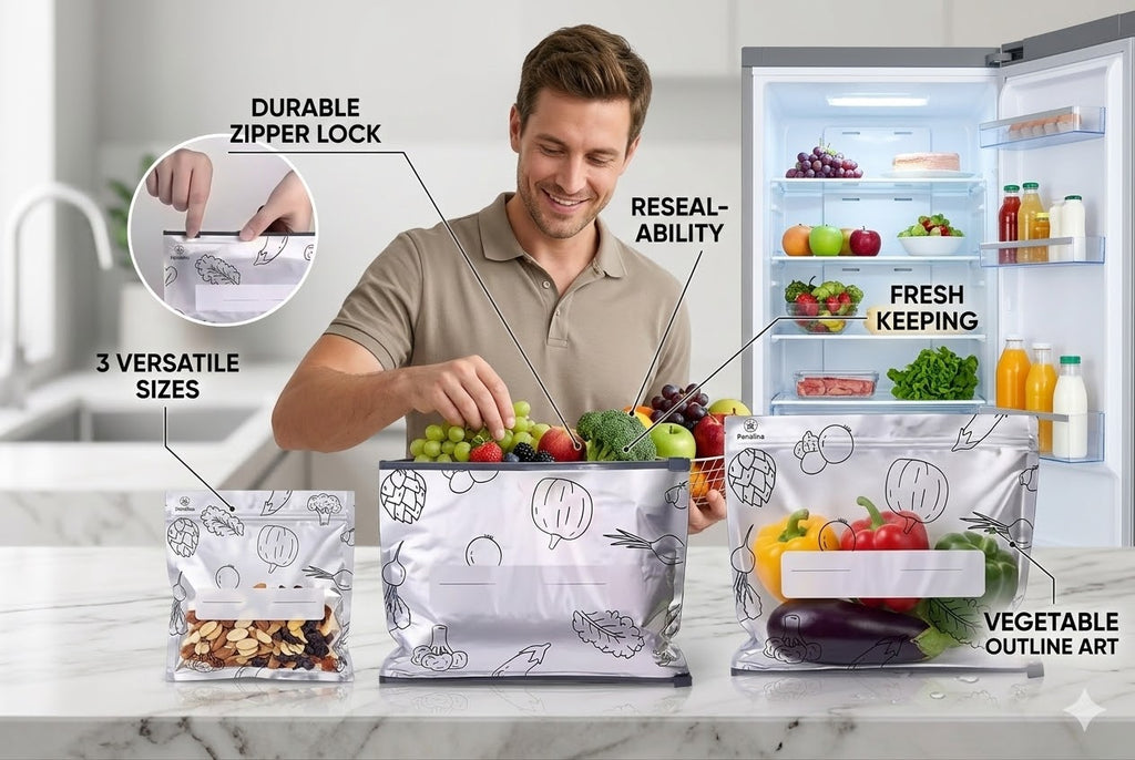 Resealable Aluminum Food Pack