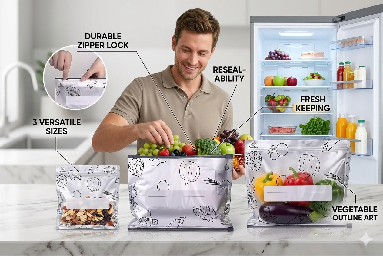 Resealable Aluminum Food Pack