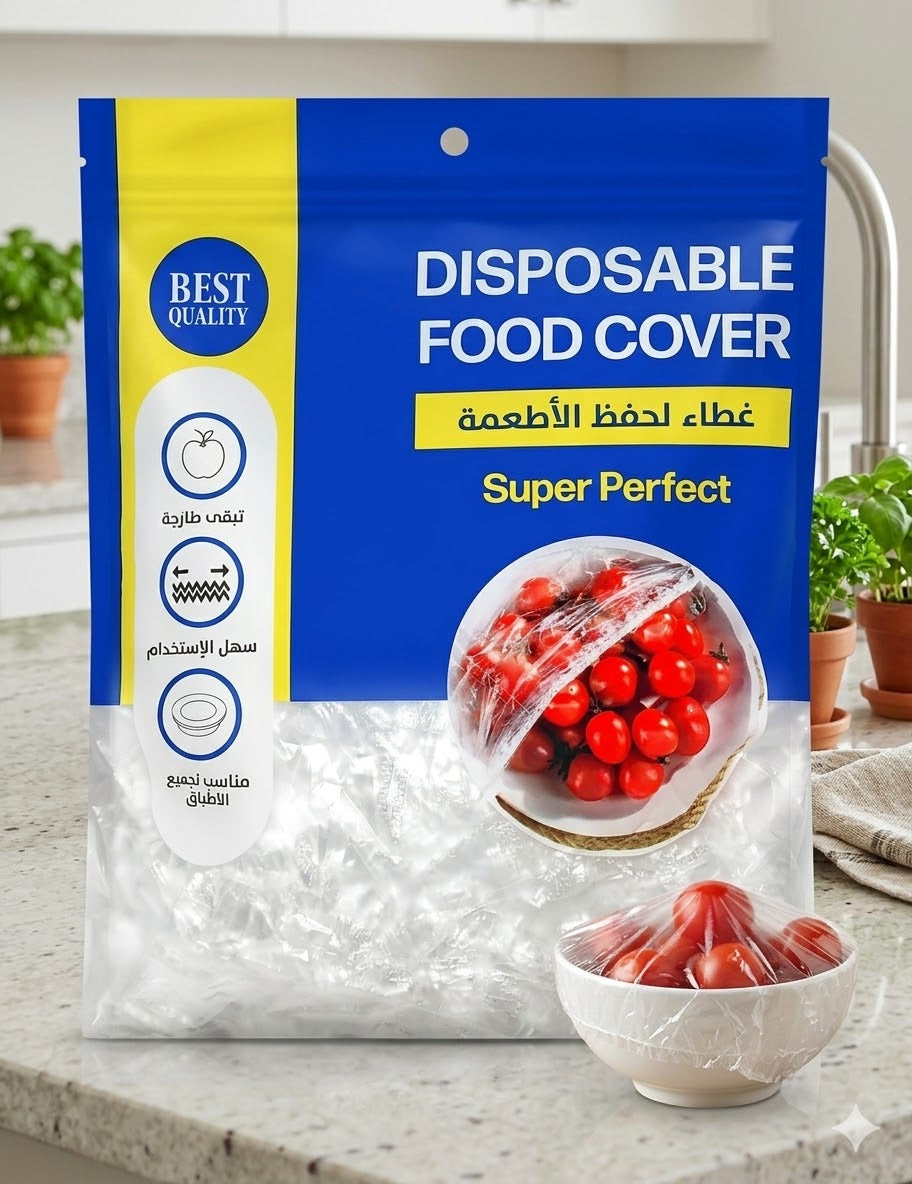 Elastic Disposable Food Cover