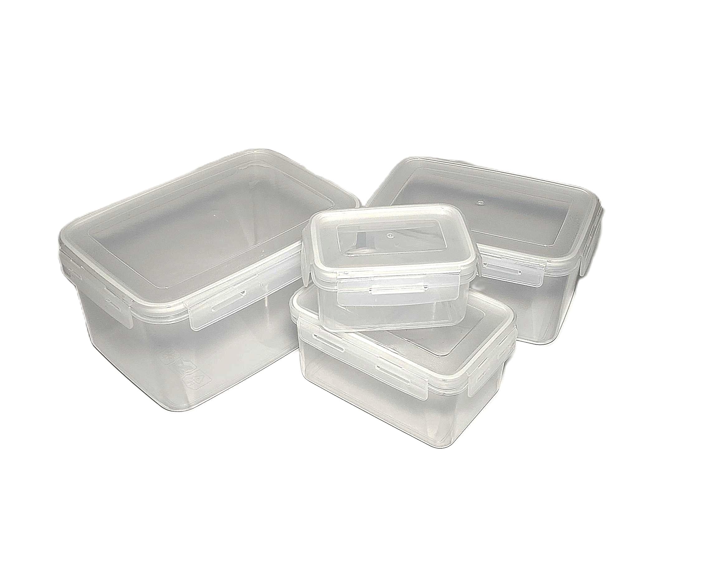 Plastic Tupperware Container 4 in 1