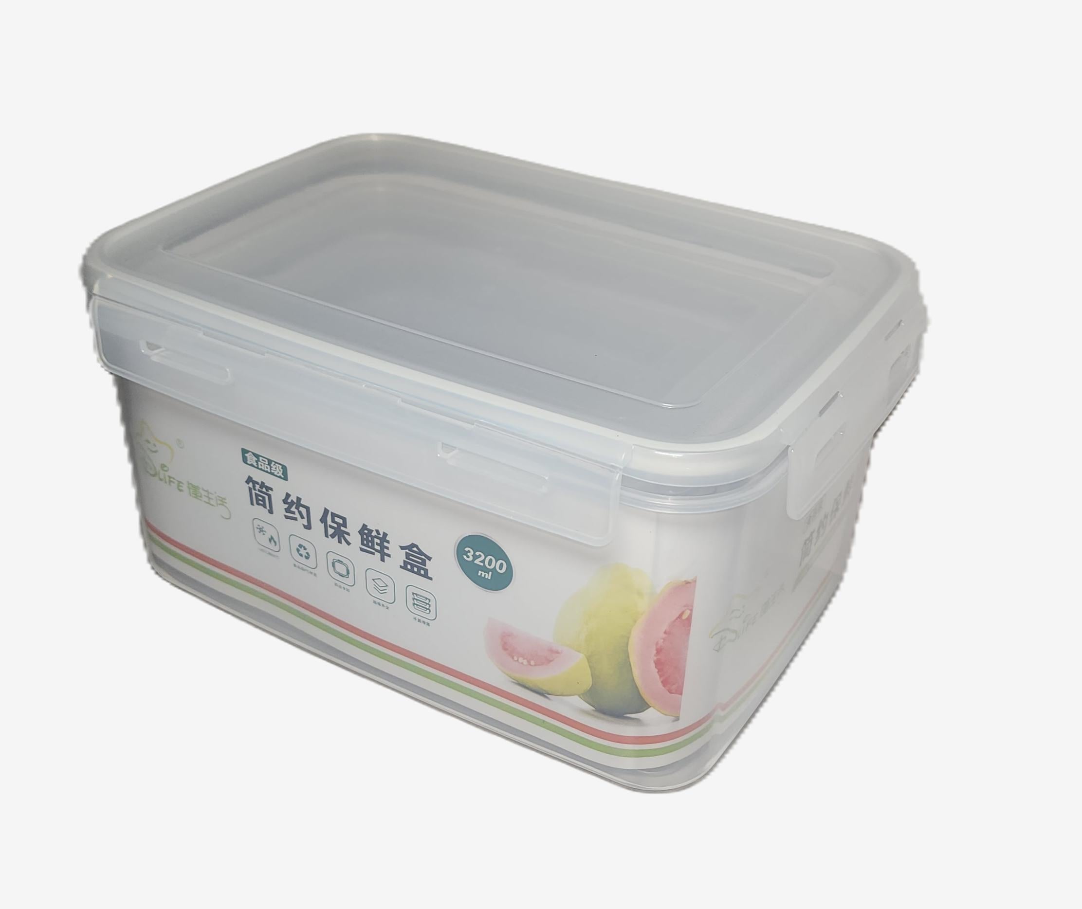 Plastic Tupperware Container 4 in 1