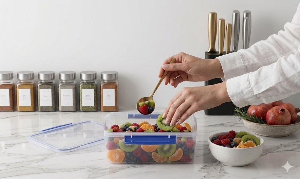 Plastic Tupperware Sturdy Container
