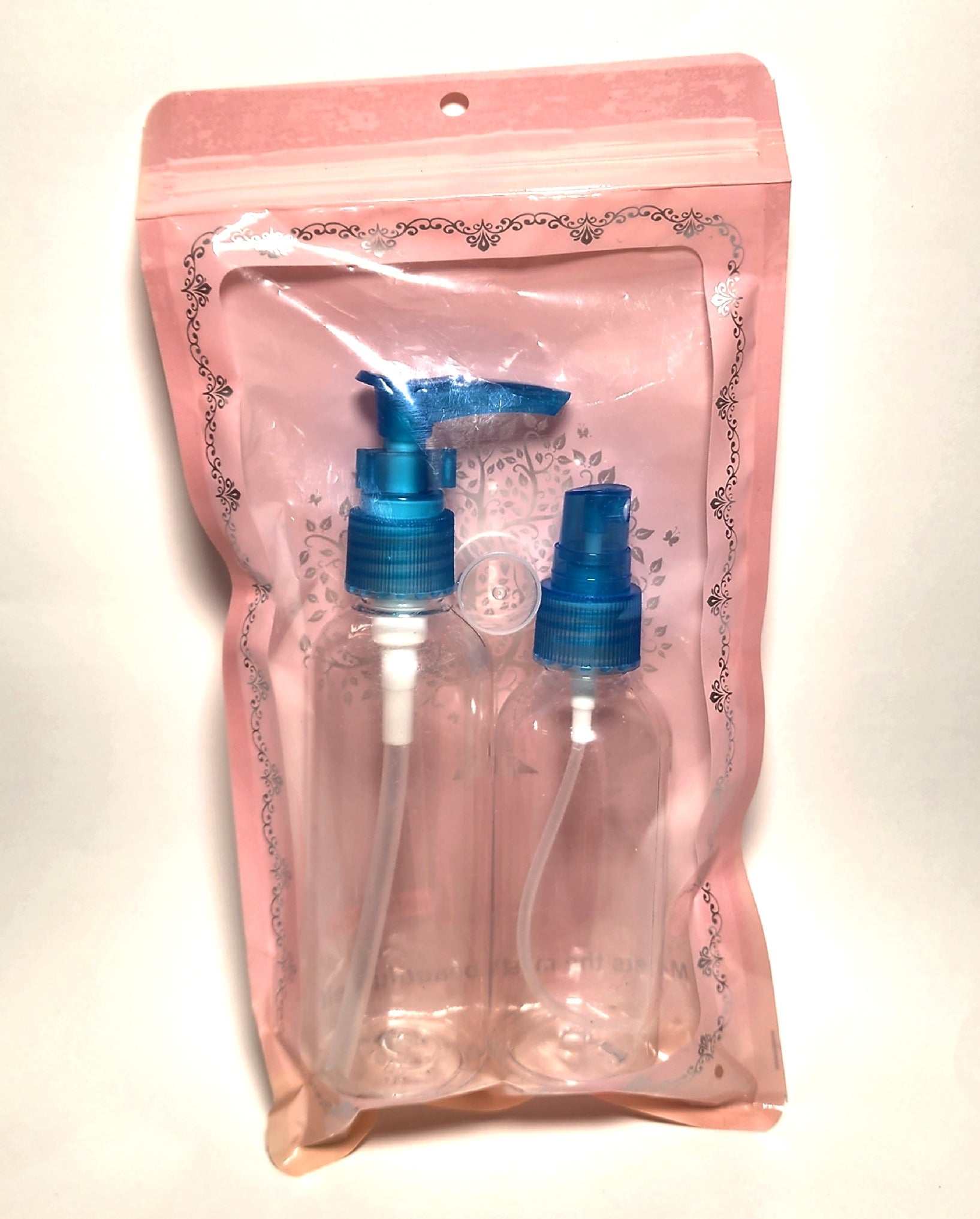 Spray + Lotion Bottle Set